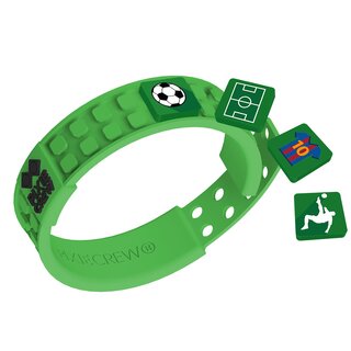 Armband grün Fussball